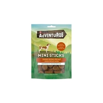 PURINA Adventuros Mini Stic bizon x 90 g