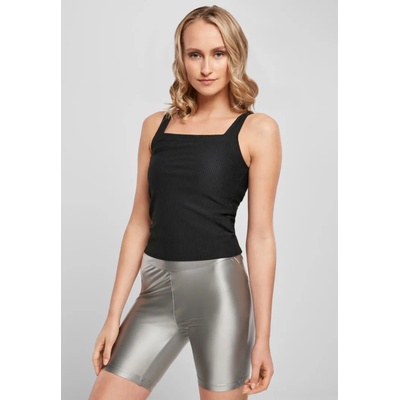 Urban Classics Дамски топ в черен цвят Urban Classics Squard Neckline UB-TB4355-00007 - Черен, размер 5XL
