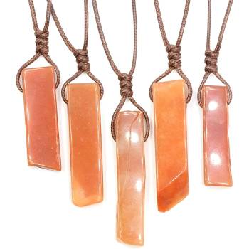 HARAHU Колие Colorful Stone - Оранжева KP28559 (28559)