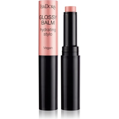 IsaDora Glossy Balm Hydrating Stylo tónovací hydratační balzám na rty 41 Pink Silk 1,6 g