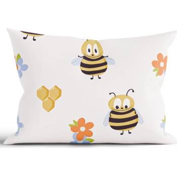 MKLozkoviny.sk bavlna Renforcé Čmeliak od medu 50 x 70 cm