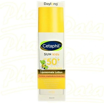 Daylong Cetaphil SUN kids Liposomale Lotion SPF50+ lipozomální tělové mléko s ochranným faktorem 150 ml