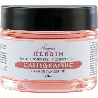 Jacques Herbin Calligraphy Калиграфско мастило Tangerine 40 ml 1 бр (11356T)