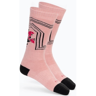 KADVA Детски скиорски чорапи KADVA Skio Jrg pink