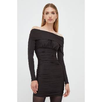 GUESS Рокля Marciano Guess в черно къса с кройка по тялото (3BGK0M.6262Z)