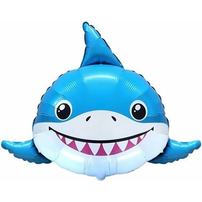 FLEXMETAL Balón fóliový žralok – babyshark – 50 cm 8435102317428