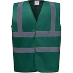 Yoko HI-VIS HVW100 / Предпазна жилетка - зелена за парамедици XL (79W100zx304)
