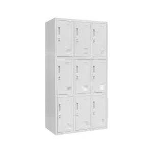 Plesio Метално гардеробче 9 отделения