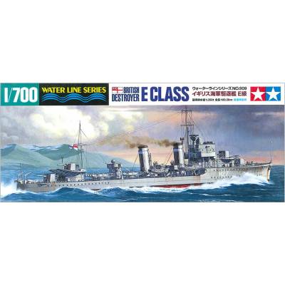 Tamiya British Destroyer E-Class Water Line 1:700