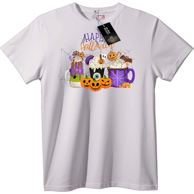 NOONEBRAND Тениска Весели Halloween - S, Black