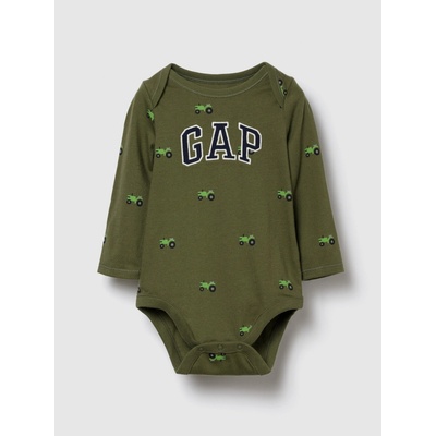 GAP Baby body s logem Zelená
