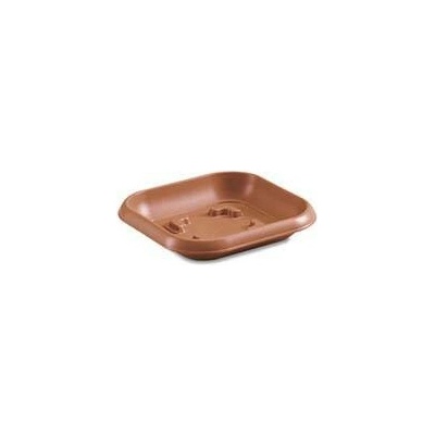 STEFANPLAST Podmiska pod štvorcový kvetináč VENEZIA 40x40cm terakota