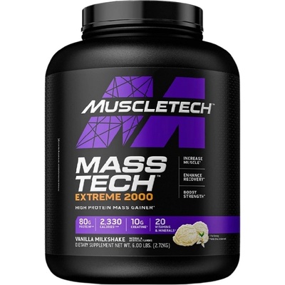 MuscleTech Mass Tech / Extreme 2000 [2720 грама] Ванилия