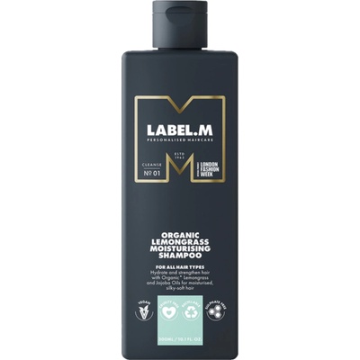 label.m Шампоан с органична лимонена трева, 300 ml