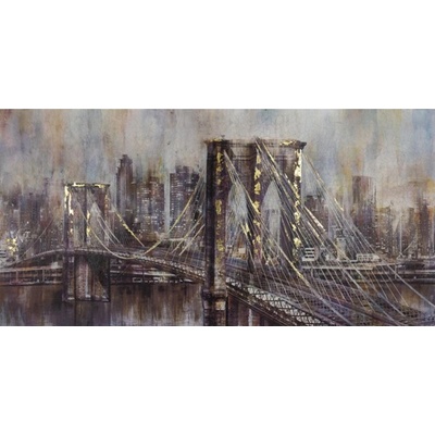 FALC Maľovaný obraz Most 70 x 140 cm