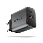 AXAGON ACU-PQ67 PD3.0 и QC4+ 2xOUTPUTS стенно зарядно устройство 67W Черно (ACU-PQ67)