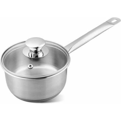 MagicHome Rajnica Chloe, 14 cm, 1 l s skleněným poklicí, nerez