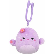 Přívěsek na klíče Squishmallows Fialový kaktus Adrienne