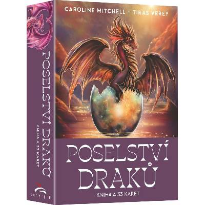 Poselství draků - Kniha a 33 karet - Caroline Mitchellová