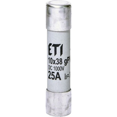 ETI Válcová pojistka CH10x38 gPV 25A/1000V DC 002625139