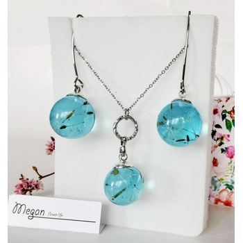 Meganflo Морско глухарче - комплект с дълги обеци