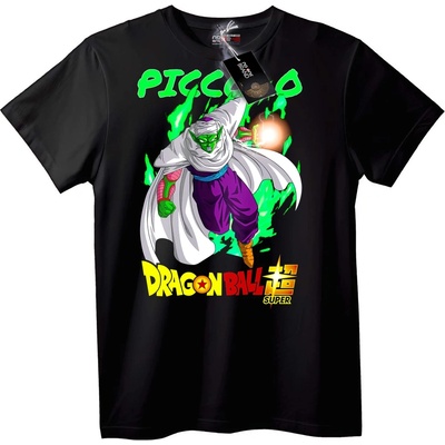 NOONEBRAND Тениска Пиколо Dragon Ball Super - L, Black