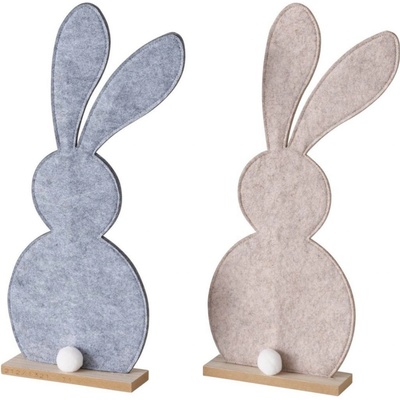 Boltze Zajíc z plsti Kayra 2 druhy 45 cm Béžová