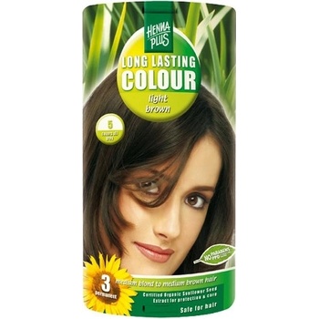 HennaPlus dlouhotrvající farba na vlasy Medium Brown - sytě hnedá 4
