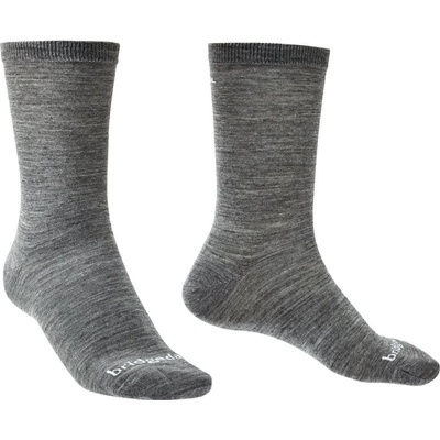 Bridgedale ponožky Liner Thermal Liner Boot X2 grey