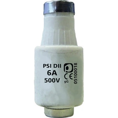 Pojistka DII E27 500 V 6A 5ks – Zbozi.Blesk.cz