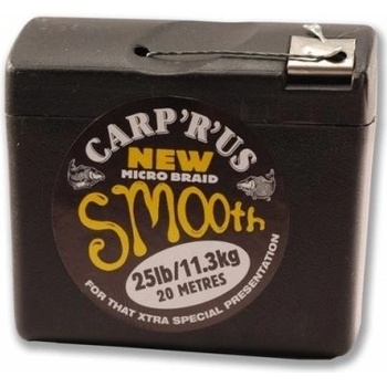 Carp ´R´ Us šňůra Smooth Braid 20m 25lb