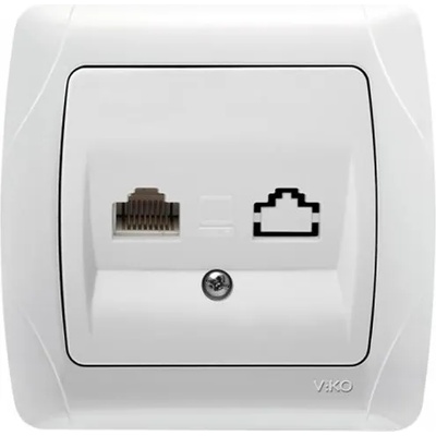 VIKO РОЗЕТКА ЗА ИНТЕРНЕТ КАРМЕН БЯЛА (90561032)