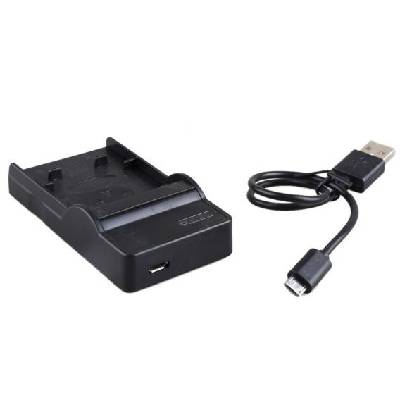 TopTechnology Nabíječka baterie Canon BP-807, BP-808, BP-809, BP-819, BP-820, BP-827, BP-828 USB flexibilní