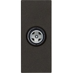 Vimar 30300.01G TV-RD-SAT Розетка Male Linea, 1M, Black, (VM30300.01G)