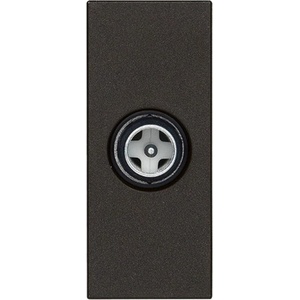 Vimar 30300.01G TV-RD-SAT Розетка Male Linea, 1M, Black, (VM30300.01G)