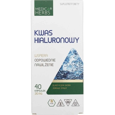 Medica Herbs Kyselina hyalurónová 210 mg 40 kapsúl