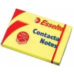 Esselte Adhesive blocks Contacta 75x75 yellow