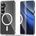 Tech-Protect Magsafe Калъф за Samsung S26 Plus, Tech-Protect Hybrid FlexAir Clear Case, Прозрачен (5906302353286)