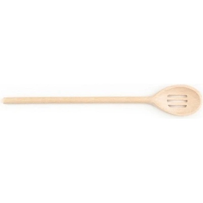 KOLIMAX Dřevěná vařečka - kulatá s otvory, 35 cm