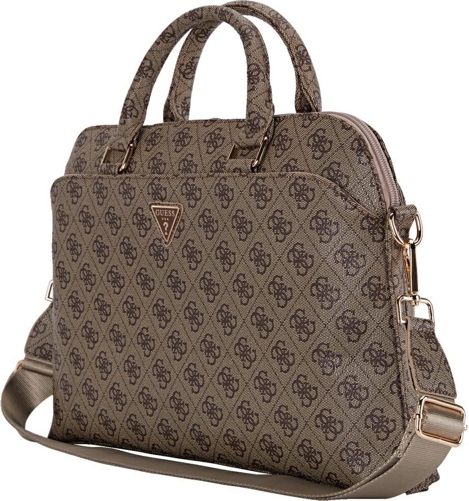 thumbnail: Guess 4G Strepen Computer Tas 16 Inch - Bruin GUCB15P4RPSW