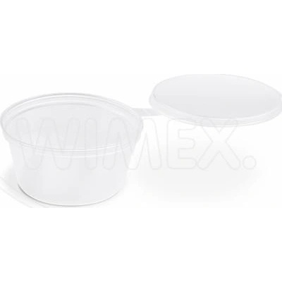 Wimex Dressingová miska PP s viečkom priehľadná O50mm 30ml
