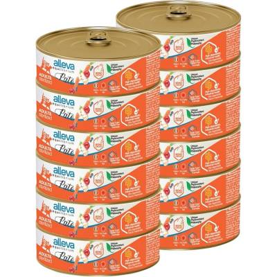 Alleva EQUILIBRIUM Пастет за стерилизирани котки с пилешко 12 x 85 g