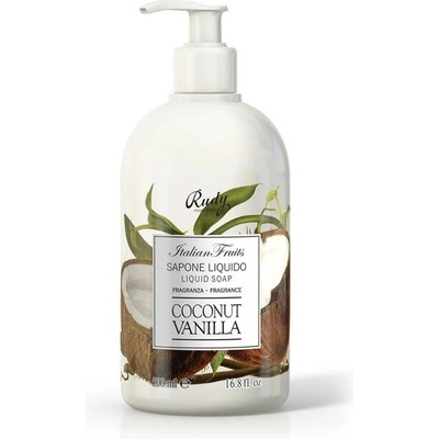 Rudy profumi Italian Fruits tekuté mýdlo Coconut & Vanilla 500 ml