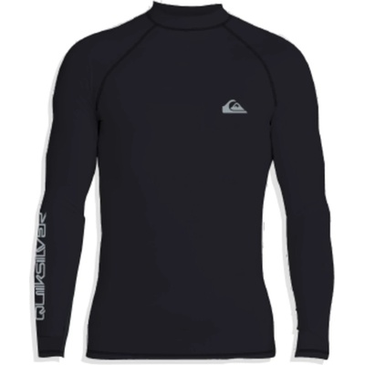 Quiksilver Детска плажна тениска от ликра Quiksilver Kid's Everyday UPF50 L/S Lycra - Black - размер 16 (US) (750-1800-0115)