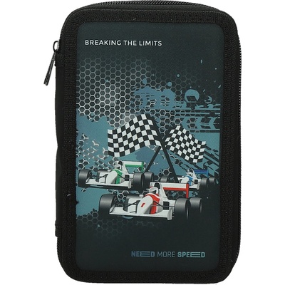 Eurocom Несесер Street Cool, 2 ципа, пълен, 21x13x5 cm (24459-А-COOL2)