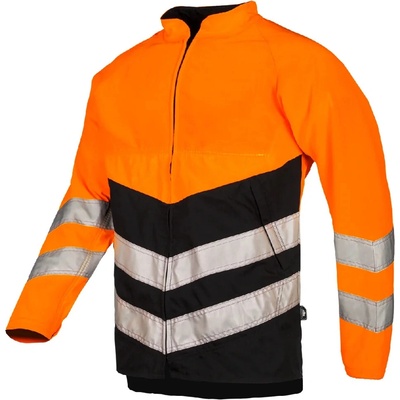 SIP Protection Protipořezová bunda 1RJ1 PORTET Hi-Vis oranžová/antracitová