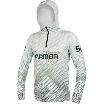 Delphin Uv Armor 50+ mikina s kapucňou Olive
