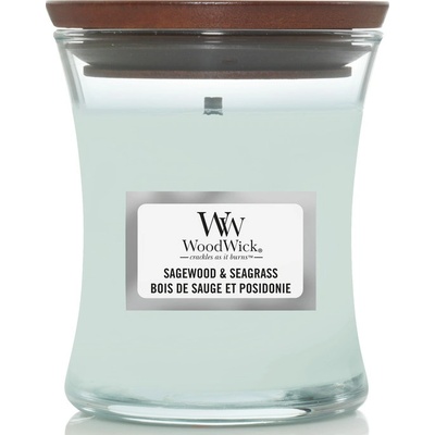 WoodWick Sagewood & Seagrass 85 g