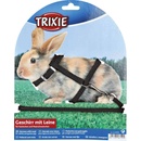 Ostatné pre hlodavce Trixie Postroj s vodítkem pro králíky 25-44 cm