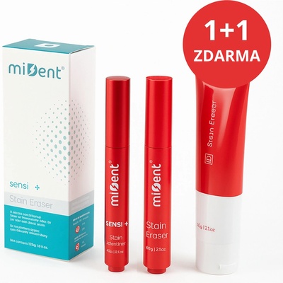 miDent Sensi+ dvoufázový odstraňovač skvrn Primer + Gel 63 g